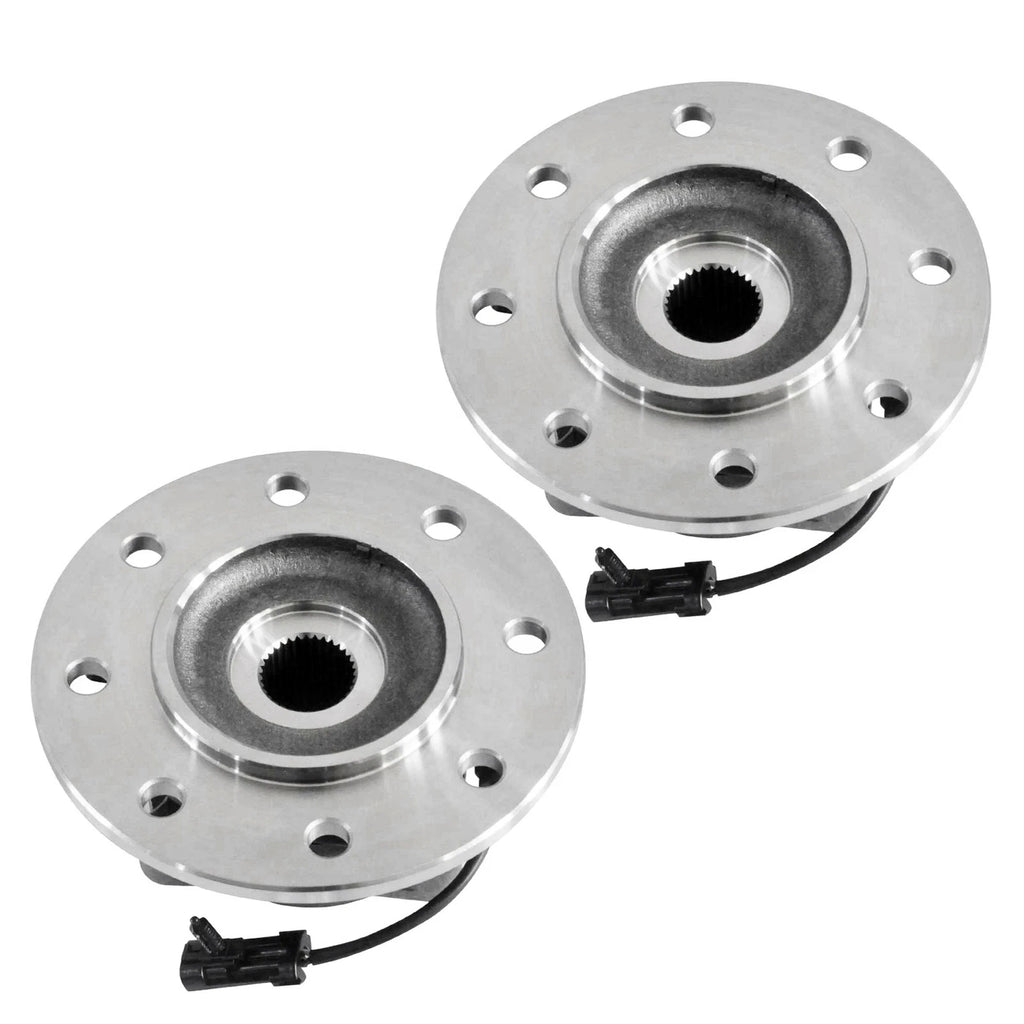 2X Front Wheel Hub Bearing 515041 for Chevy GMC K1500 K2500 K3500 (1996–2000)