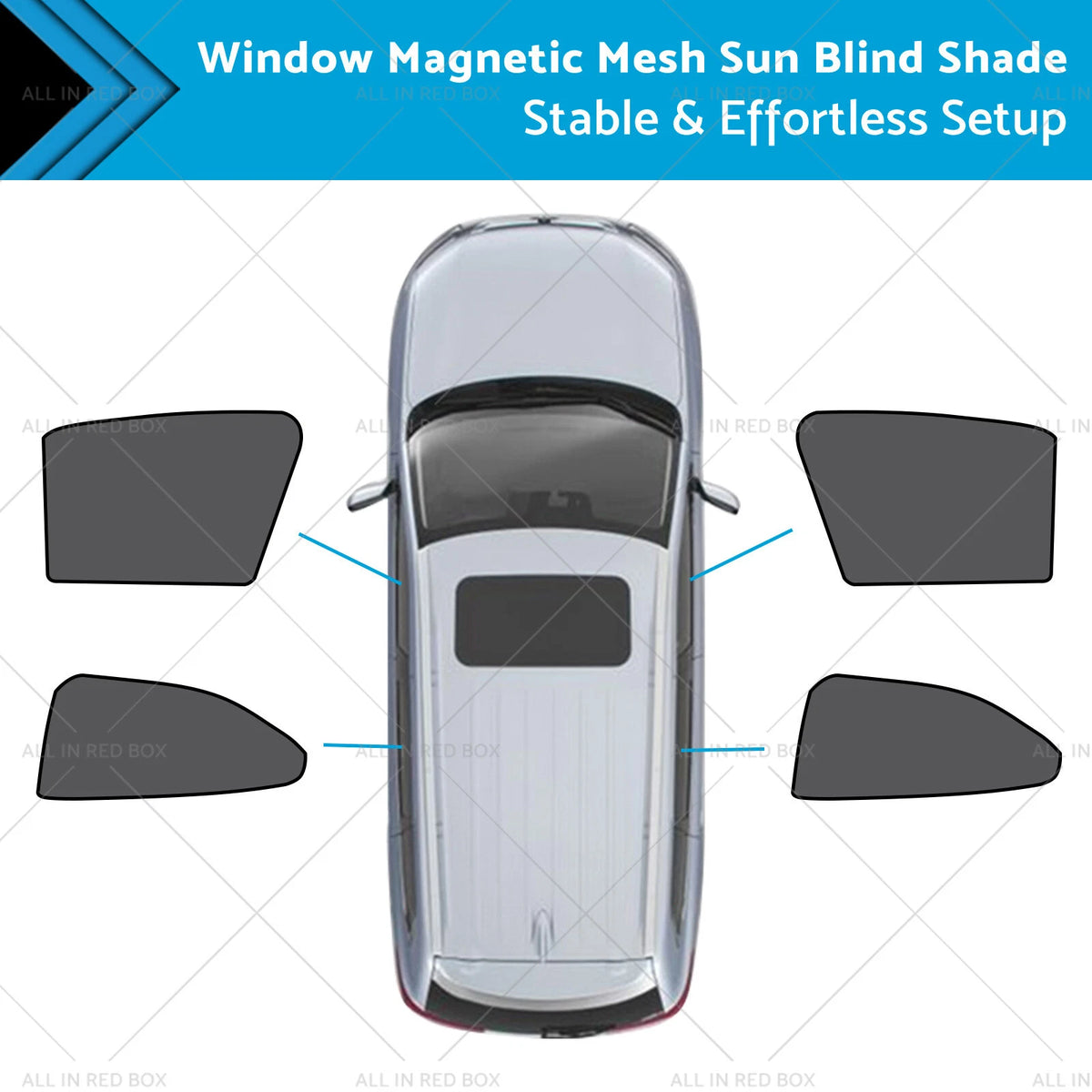 Magnetic Mesh Sun Blind Shade for Lexus UX (2019–2024)