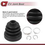 Inner CV Joint Boot Kit with Clamps for Nissan Cube (2009–2011) No.C974AEW60A