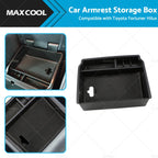 Armrest Storage Center Console Tray for Toyota Fortuner, Hilux (2015–2023)