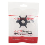 Soxa Outboard Water Pump Impeller with Key for Honda BF8 BF9.9 BF10