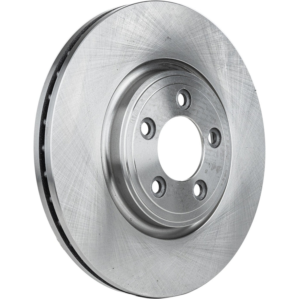 Set of 2 Front Brake Discs and Pads for Jaguar Vanden Plas (2006–2009)