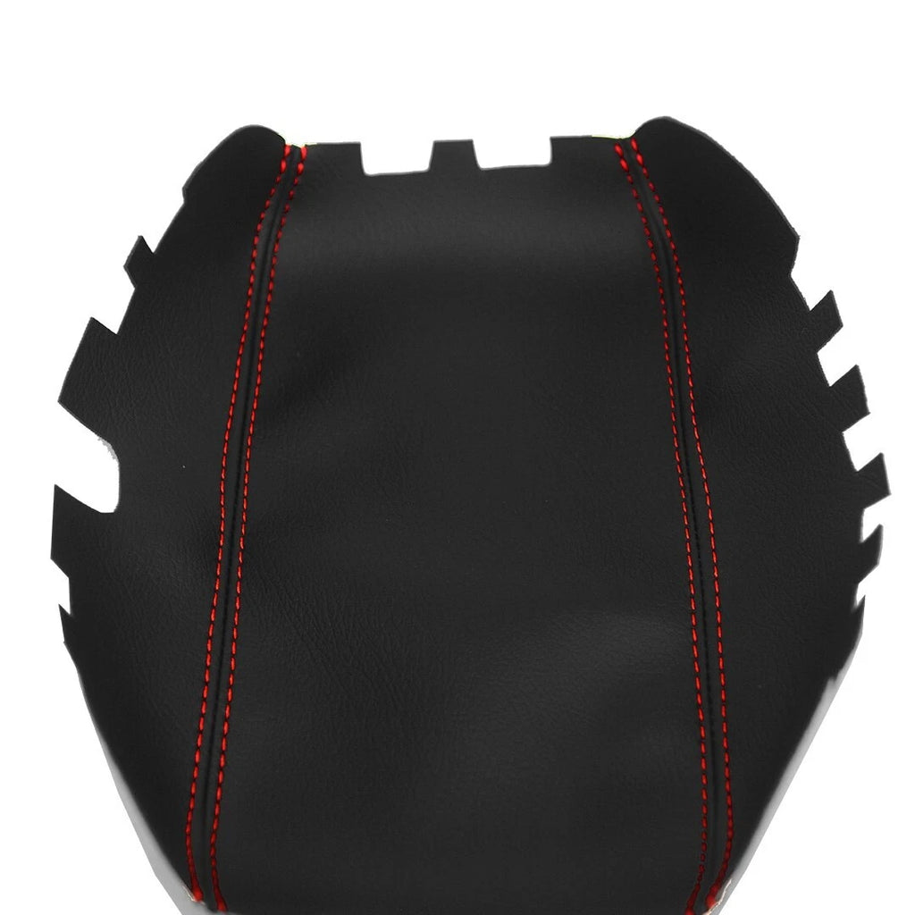 Console Lid Armrest Cover for Mazda Miata MX5 (1999–2005) Red Stitch