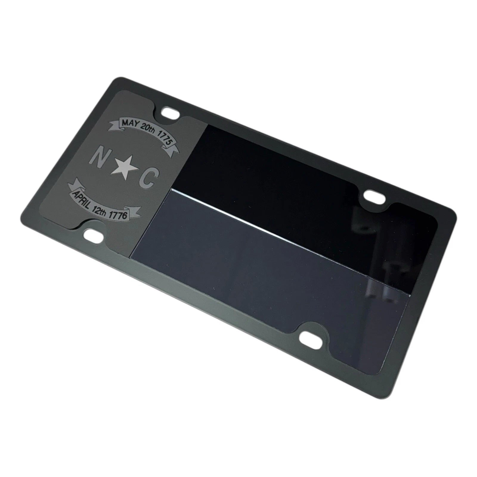 License Plate Frame Premium Blacked Out for Toyota North Carolina (2005–2015)