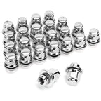 Chrome Lug Nuts 1.46" for Toyota Tacoma 4Runner FJ Cruiser Lexus (2003–2018)