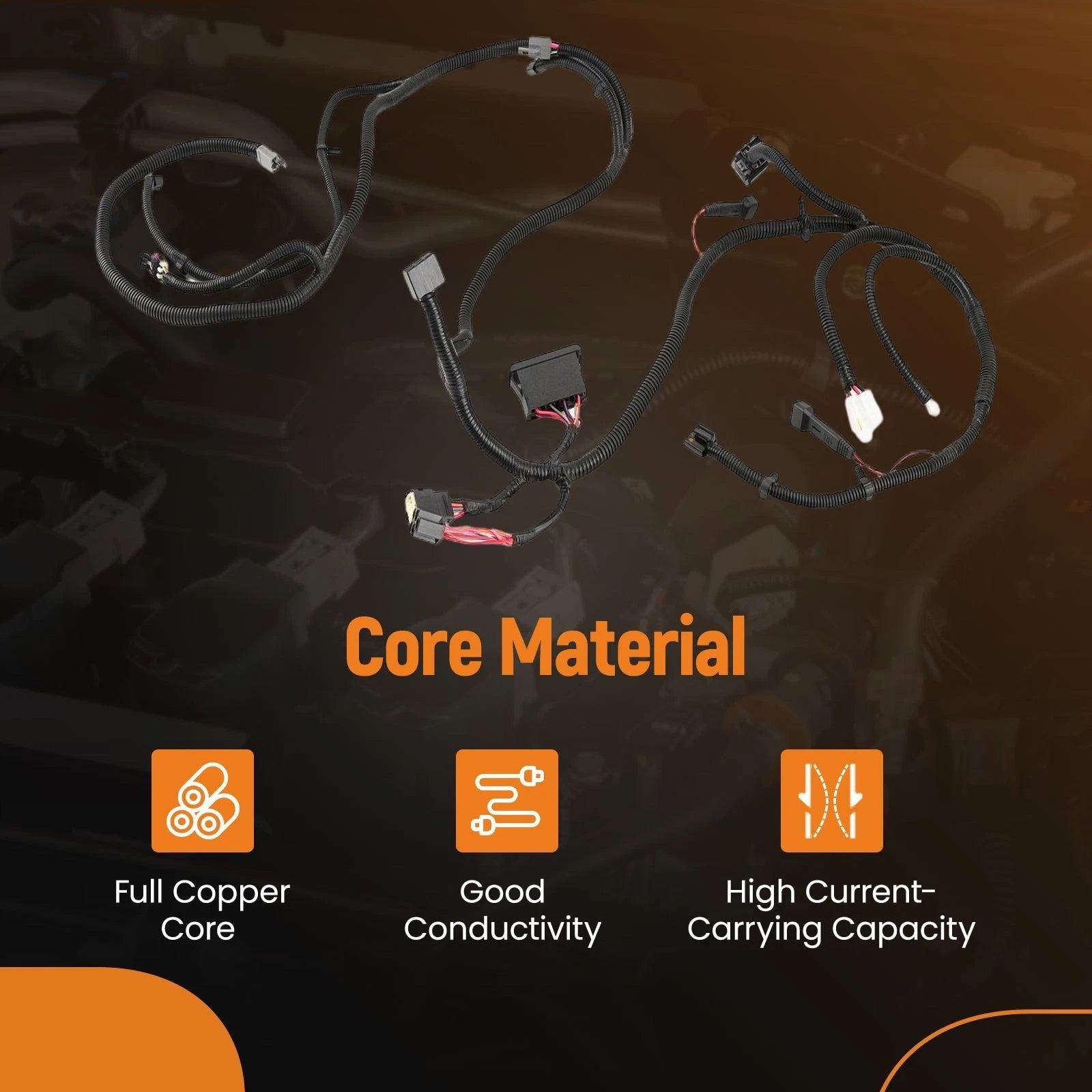 Main Wiring Harness for Exmark Lazer Z E-Series (48, 52, 60, 72) (115-2796, 116-6009)