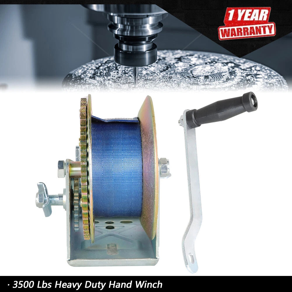3500lbs Hand Winch for Boat Trailer (Universal)