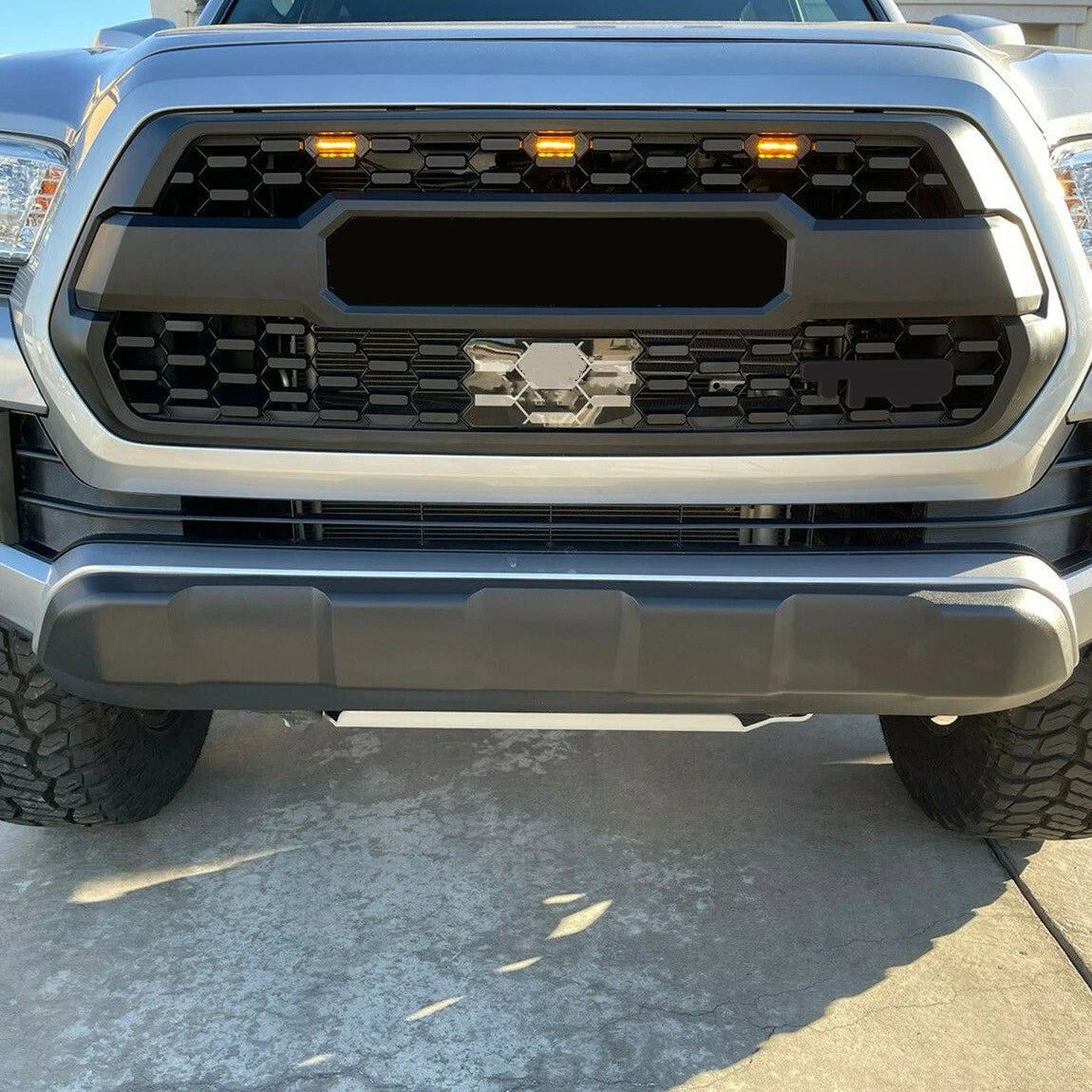Front Bumper Lower Valance Panel Skid Plate for Toyota Tacoma (2016–2023)