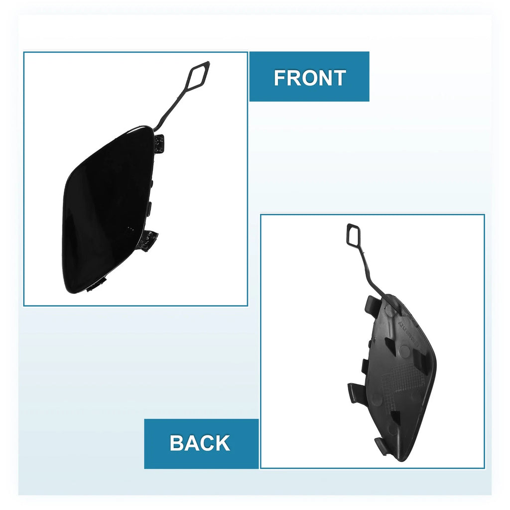 Tow Hook Cover for Mercedes-Benz E250 (2014–2015) Bright Black
