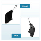 Tow Hook Cover for Mercedes-Benz E250 (2014–2015) Bright Black