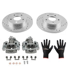 Rear Brake Rotors and Calipers Kit for Chevrolet Cobalt/HHR (2005–2010)