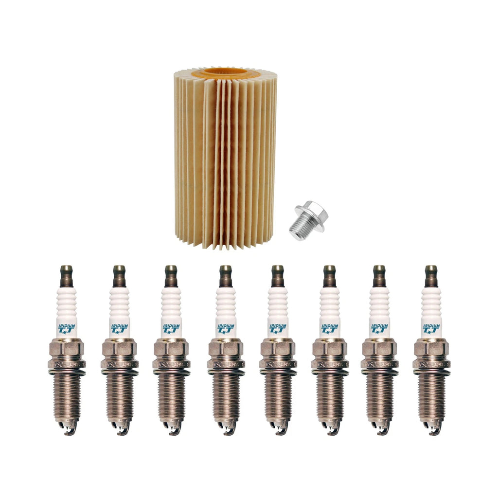 Wix Engine Oil Filter & Denso 8 Iridium TT Spark Plugs for LS600h (2016)