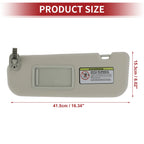 Left Sun Visor for Hyundai Veloster (2012) - Mirror No. 85210-2V330-TX