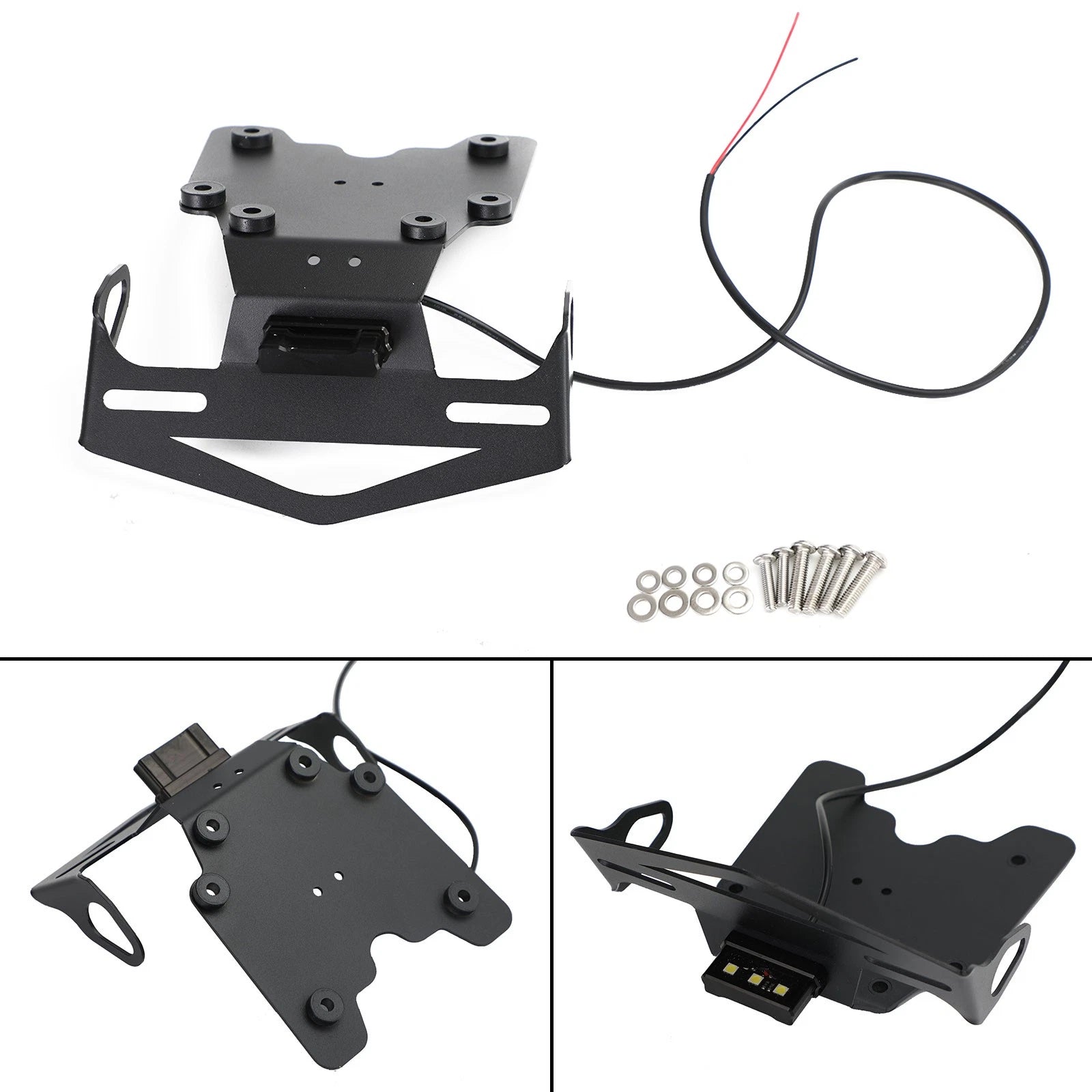 License Plate Holder Frame for Yamaha Tenere 700 / XTZ700 (2019–2021)