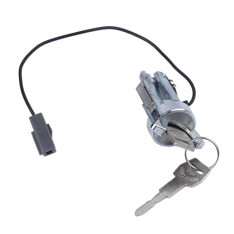 Ignition Lock Cylinder Chrome with Key Ford Ranger Bronco II (1983–1990)