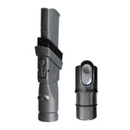 2pcs Crevice Tool Set Adapter Brush Nozzle for Dyson DC27 DC28 DC29