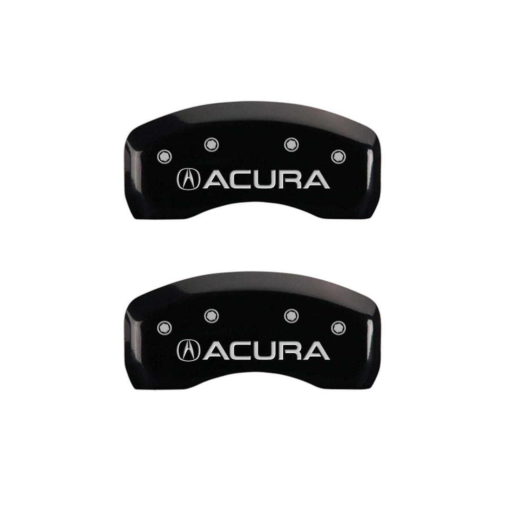 Caliper Covers Set of 4 Gloss Black for 2014–2016 Acura MDX by MGP