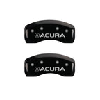 Caliper Covers Set of 4 Gloss Black for 2014–2016 Acura MDX by MGP