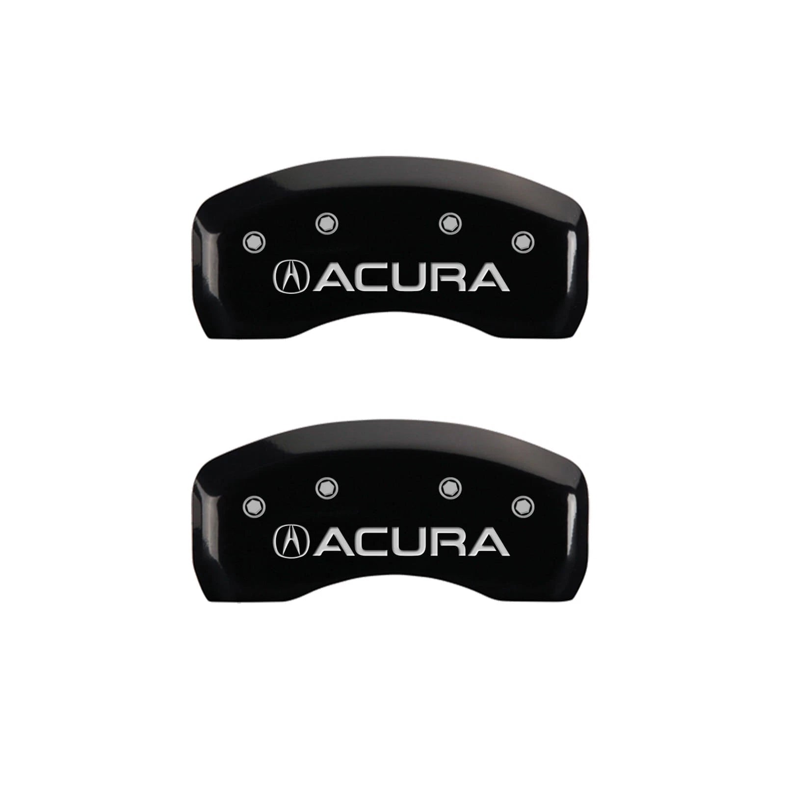 Caliper Covers Set of 4 Gloss Black for 2014–2016 Acura MDX by MGP