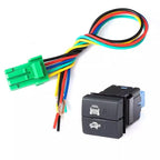 Dual Dashboard Control Square Switch Button for Toyota RAV4 (2019–2024)