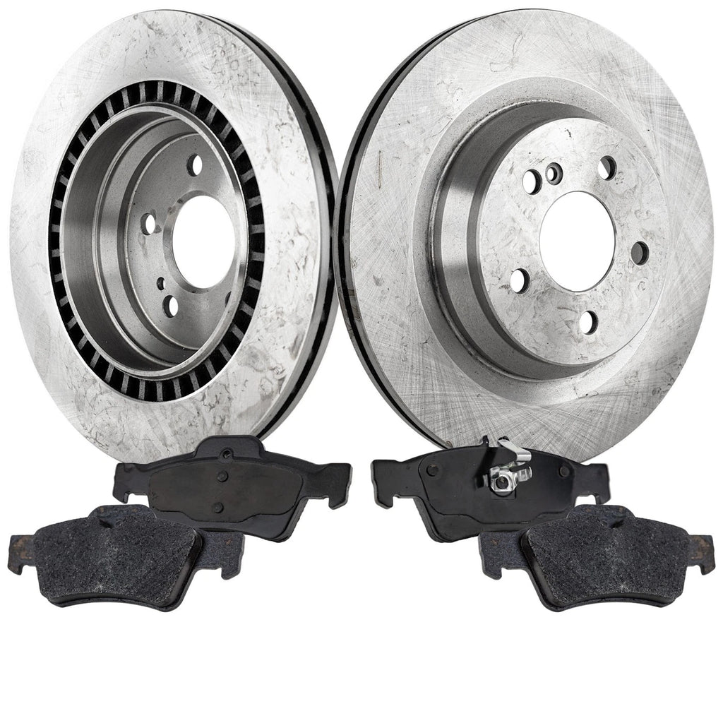 Brake Disc and Pad Kit for Mercedes Benz S550, SL550 (2010–2012)