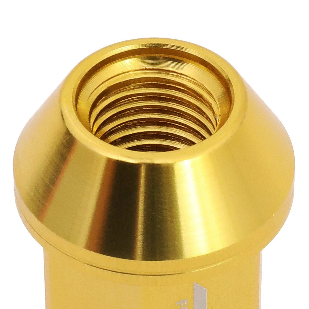 Set of 20 J2 7075 Forged Aluminum M12x1.5 Open-End Lug Nuts for Universal