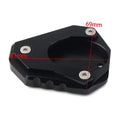 Kickstand Side Stand Enlarger Pad for KAWASAKI Ninja 400 (2018-2020) Red