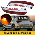 Set of 2 Rear Lower Bumper Tail Light Reverse Stop Lamps for Audi Q5 (2009–2016)