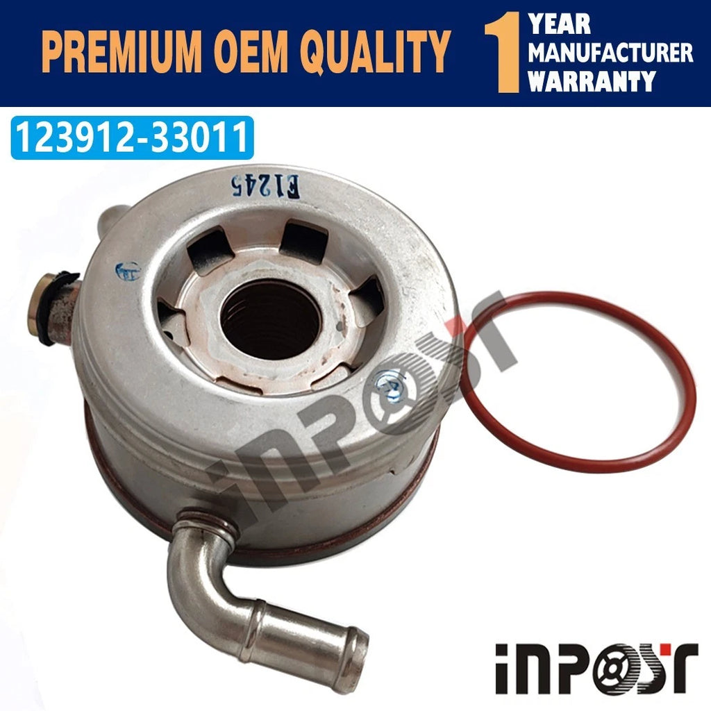 Oil Cooler 123912-33011 for Yanmar 4TNV106 4TNE106 Komatsu PC110R-1