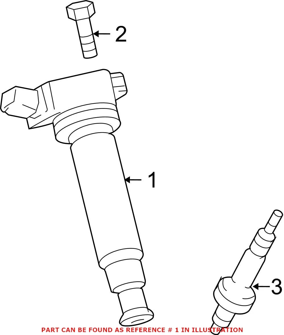 Genuine OEM Ignition Coil for Lexus ES330 RX330 RX400h (2004–2006) 9091902246