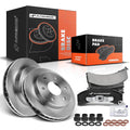 Front Disc Brake Rotor & Ceramic Pads for Chevy K1500 K2500 Tahoe (1995–2000)