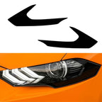 Amber Side Marker Smoke Vinyl Tint Overlay for Ford Mustang (2019-2023)