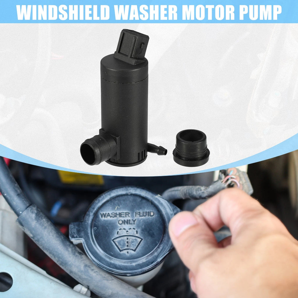 Windshield Washer Motor Pump for Ford Sierra (1982–1993) 1698640 Black