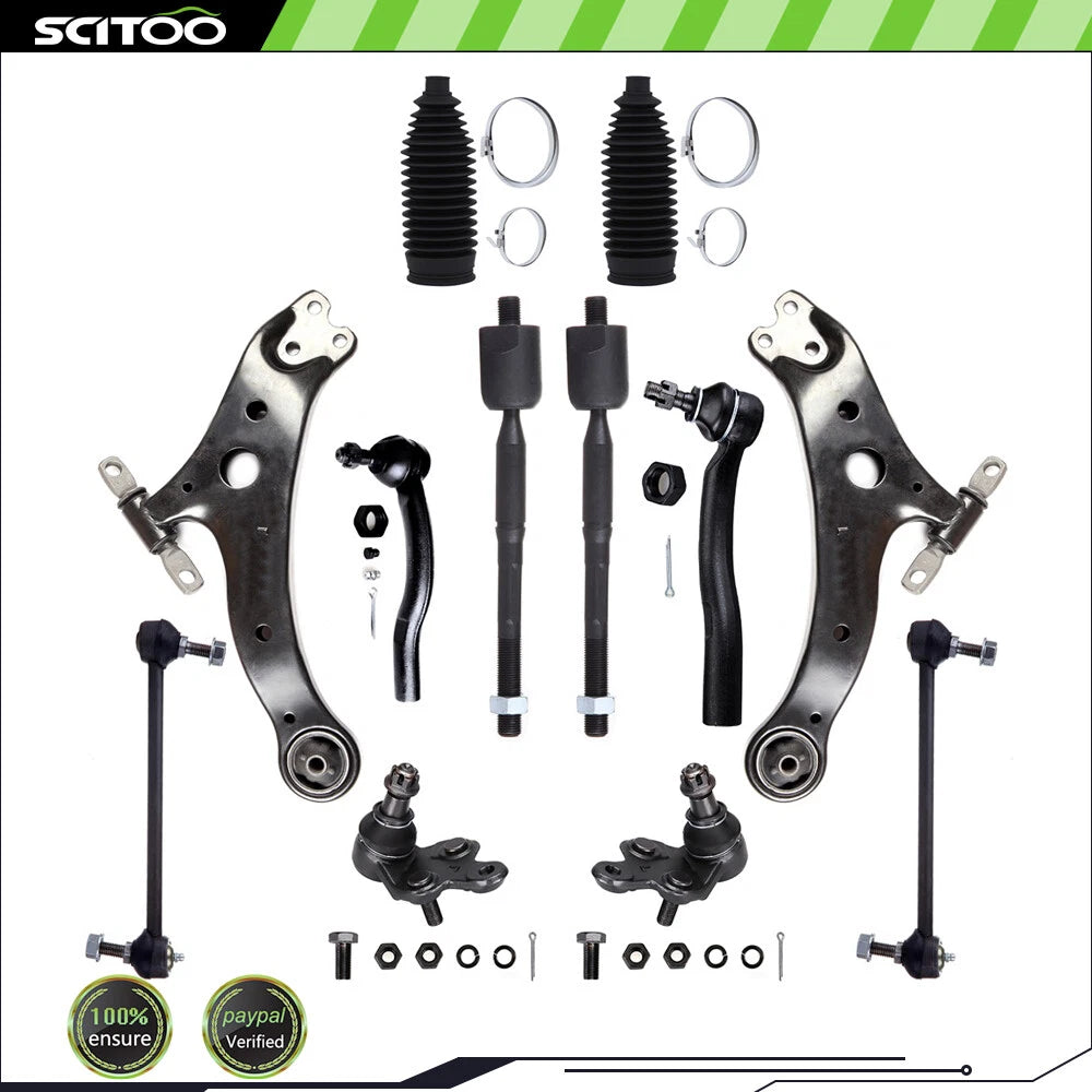 Front Lower Control Arm Tie Rod Sway Bar End Link for Lexus ES300, Toyota Camry