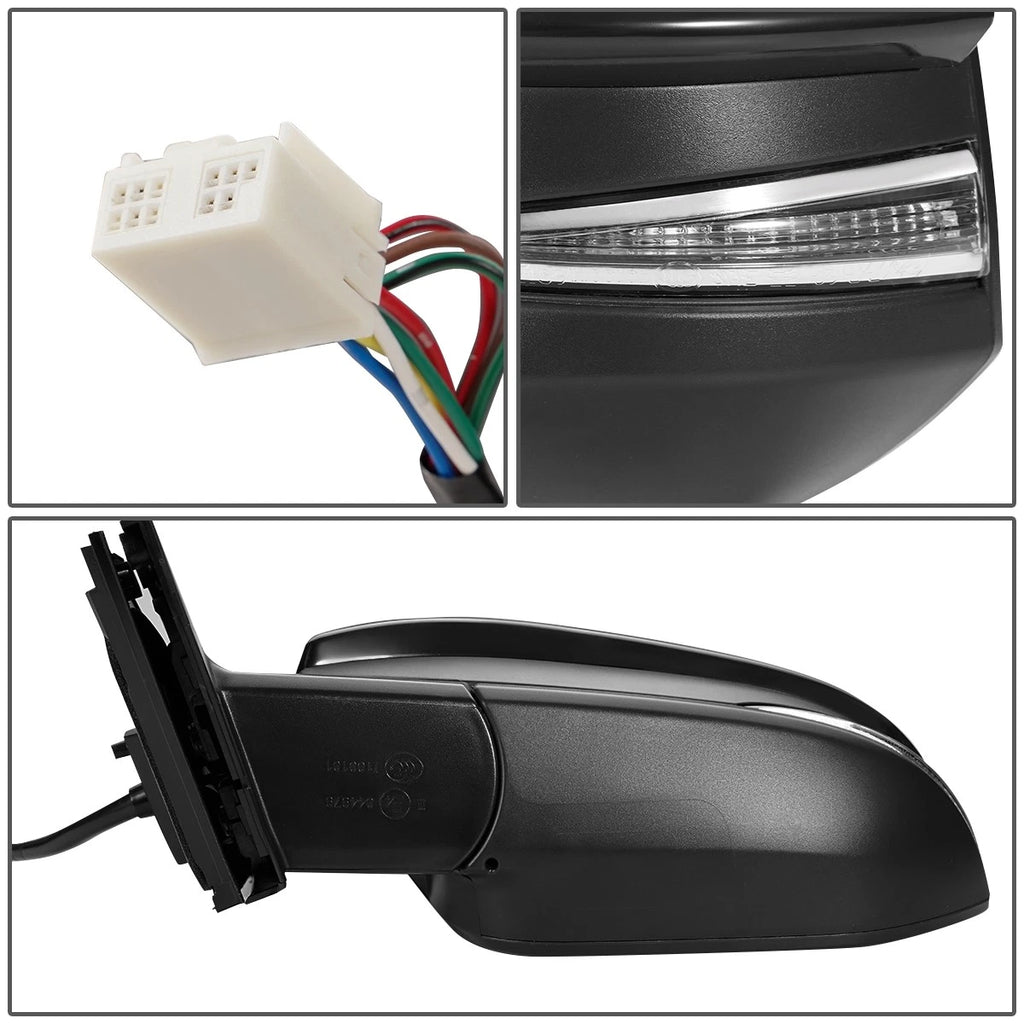 Folding Powered Heated Side Door Mirror for Toyota RAV4 (2015–2018) TO1320343