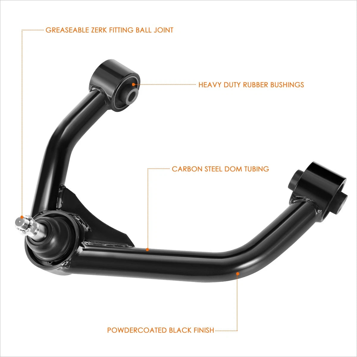 Front Bumper Face Bar for Ram 1500 (2014–2024) with Fog Light Cutout, Black