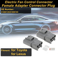 3 Pin Electric Fan Control Connector Plug for Toyota 