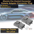 3 Pin Electric Fan Control Connector Plug for Toyota 