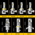 2X AUXITO 9005 LED Headlight Kit for High Beam Bulbs (6000K)