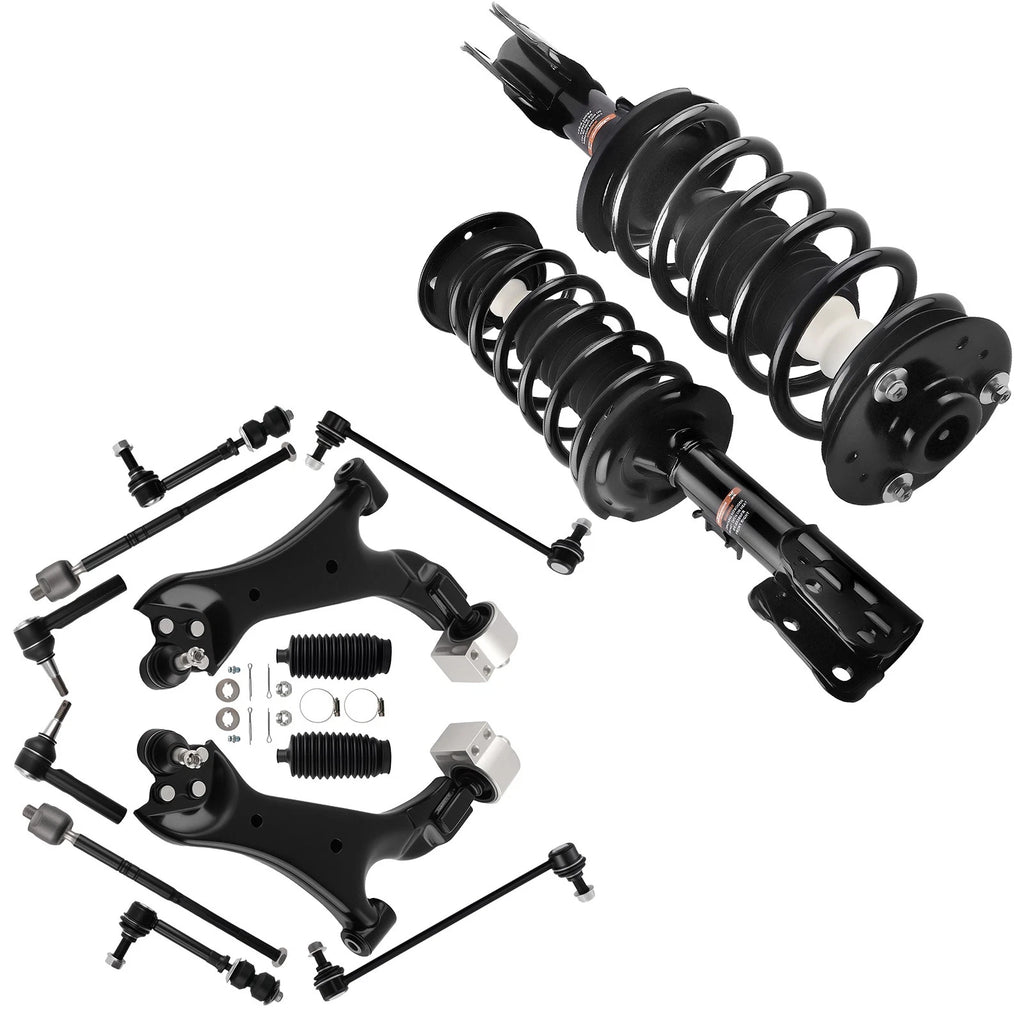 Front Struts Control Arm Sway Bar Tie Rod for Chevy Equinox GMC Terrain (2010–2017)