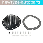 Black Aluminum Differential Rear End Cover for Chevy C10 (1960–1987) 12 Bolt 8.75"