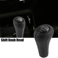 5 Speed Manual Gear Shift Knob Transmission for BMW Faux Leather Black