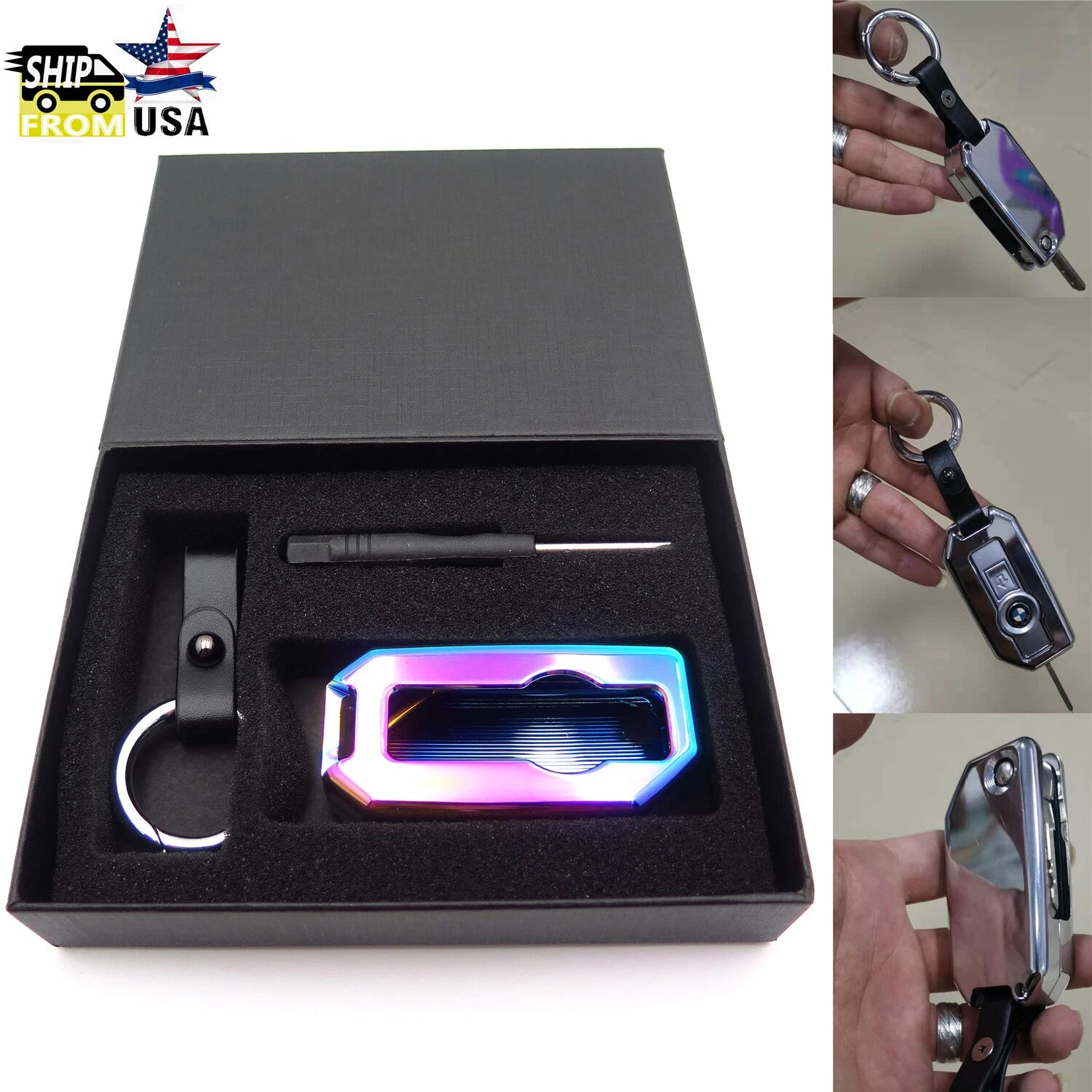 Key Case Holder for BMW R1200 GS (2013–2018) One-Click Remote Control