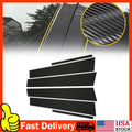 Carbon Fiber Pillar Posts Window Trim for Dodge Charger (2011–2021)