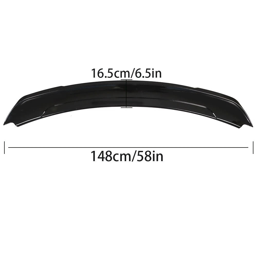 Trunk Spoiler for Mustang Coupe (2015–2020) Track Pack Style Glossy Black