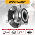 2X Front Wheel Hub & Bearing Assembly 513220 for Subaru Outback (2005–2014)