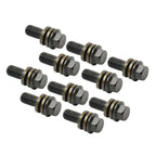 10x Banjo Bolt M8 x 1.25mm for Motorcycle Brake Master Cylinder (ATV/Quad)