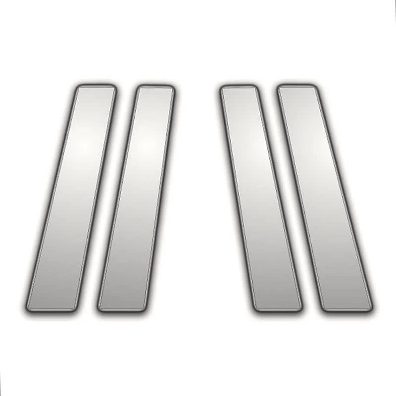 Chrome Pillar Covers 4pc for Hyundai Elantra (2011–2015)