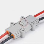 10AWG Grey Forklift Cable Power Connectors 1 Pair 50 Amp 600V