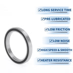 Deep Groove Ball Bearing 45x58x7mm for Scooter Skateboard (P0)